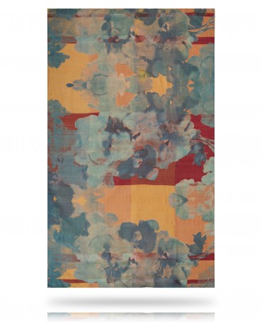 Палантин Женский SN40-FL.DU.CIEL/PECHE